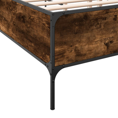 Giroletto Rovere Fumo 150x200 cm in Legno Multistrato Metallo | homemem39