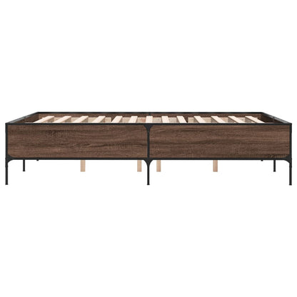 Giroletto Rovere Marrone 150x200cm in Legno Multistrato Metallo | homemem39