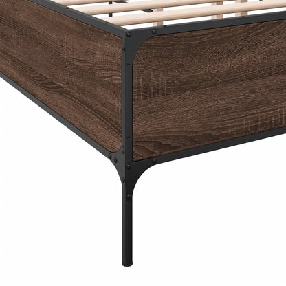 Giroletto Rovere Marrone 150x200cm in Legno Multistrato Metallo | homemem39