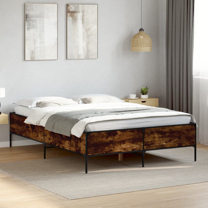 Giroletto Rovere Fumo 120x200 cm in Legno Multistrato Metallo | homemem39