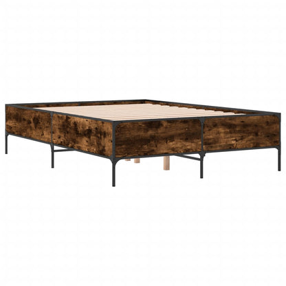 Giroletto Rovere Fumo 140x190 cm in Legno Multistrato Metallo | homemem39