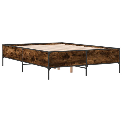 Giroletto Rovere Fumo 140x190 cm in Legno Multistrato Metallo | homemem39