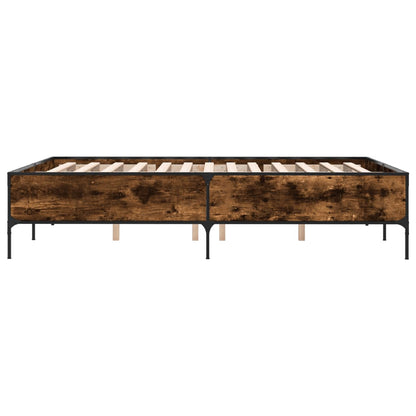 Giroletto Rovere Fumo 120x190 cm in Legno Multistrato Metallo | homemem39
