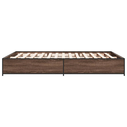 Giroletto Rovere Marrone 140x190cm in Legno Multistrato Metallo | homemem39