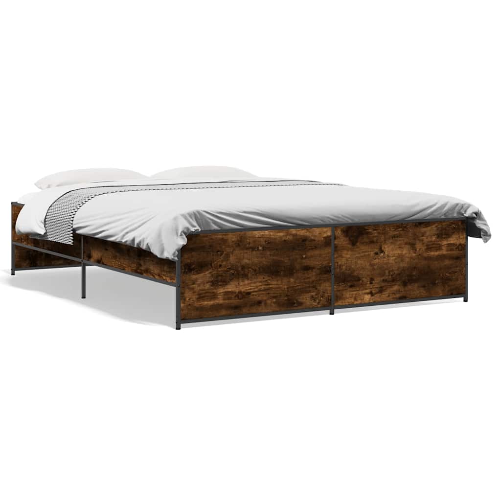 Giroletto Rovere Fumo 150x200 cm in Legno Multistrato Metallo | homemem39