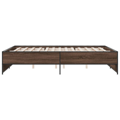Giroletto Rovere Marrone 150x200cm in Legno Multistrato Metallo | homemem39