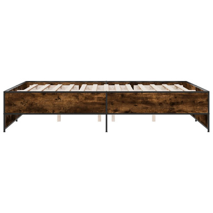 Giroletto Rovere Fumo 140x200 cm in Legno Multistrato Metallo | homemem39