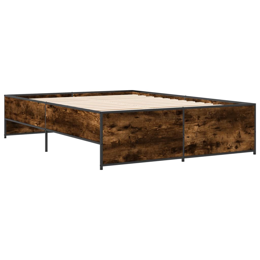 Giroletto Rovere Fumo 120x200 cm in Legno Multistrato Metallo | homemem39