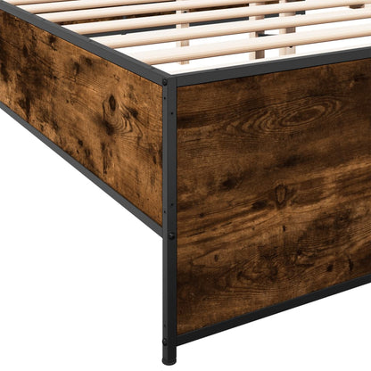 Giroletto Rovere Fumo 120x200 cm in Legno Multistrato Metallo | homemem39