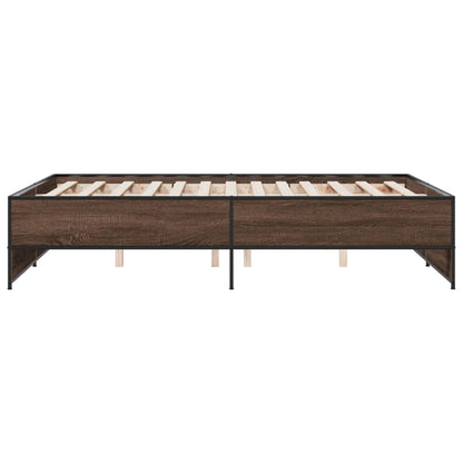 Giroletto Rovere Marrone 140x190cm in Legno Multistrato Metallo | homemem39