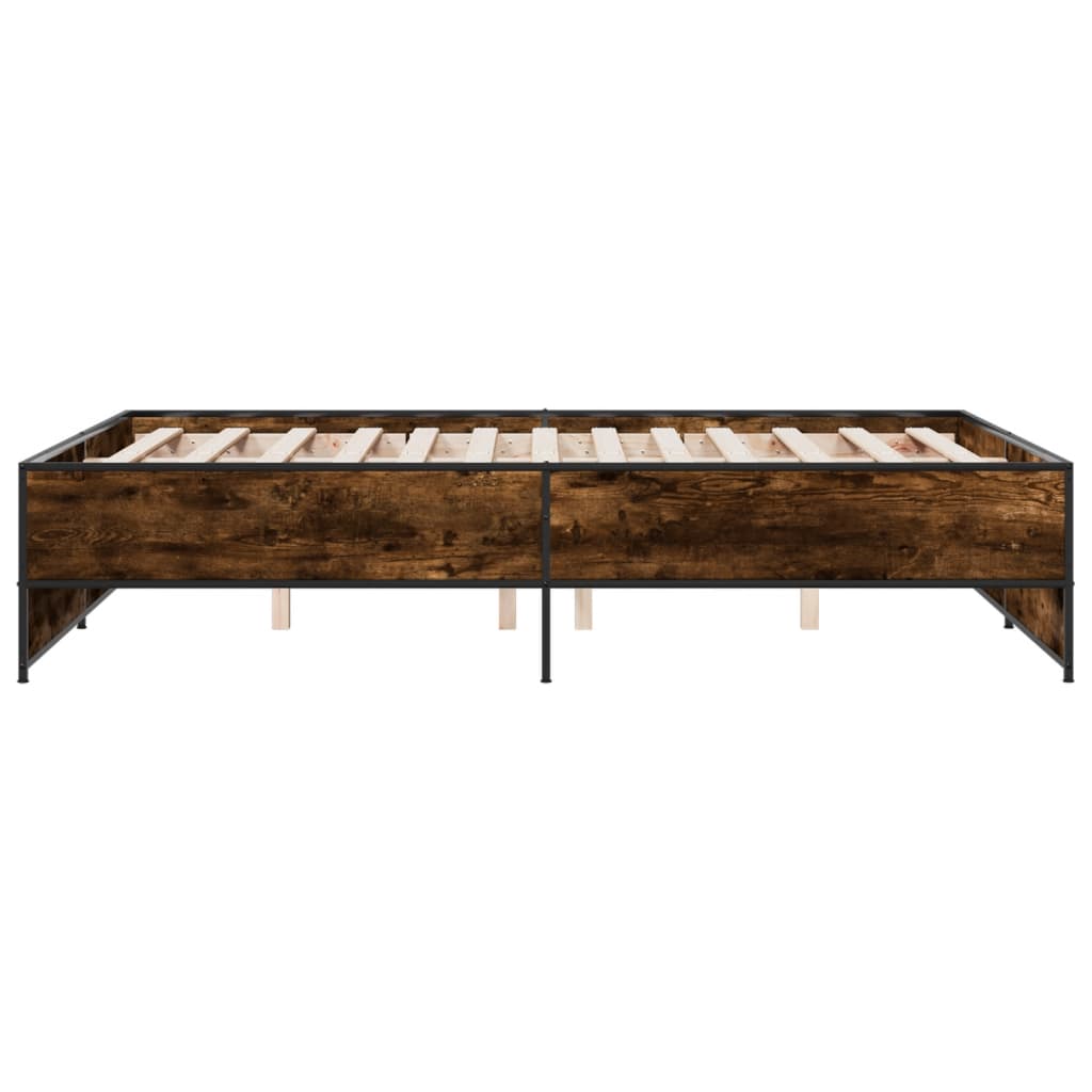 Giroletto Rovere Fumo 135x190 cm in Legno Multistrato Metallo | homemem39