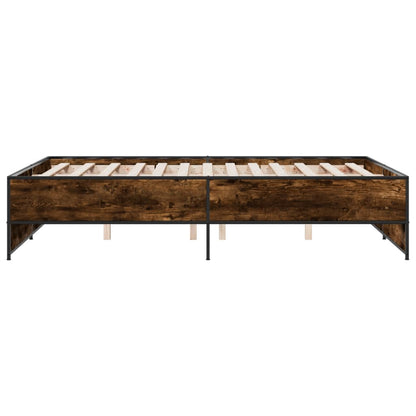 Giroletto Rovere Fumo 135x190 cm in Legno Multistrato Metallo | homemem39