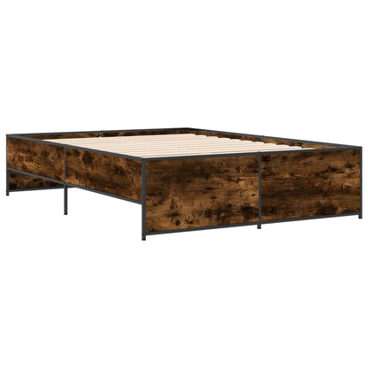 Giroletto Rovere Fumo 135x190 cm in Legno Multistrato Metallo | homemem39