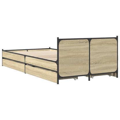 Giroletto Cassetti Rovere Sonoma 75x190 cm Legno Multistrato | homemem39