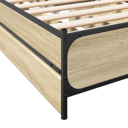 Giroletto Cassetti Rovere Sonoma 75x190 cm Legno Multistrato | homemem39