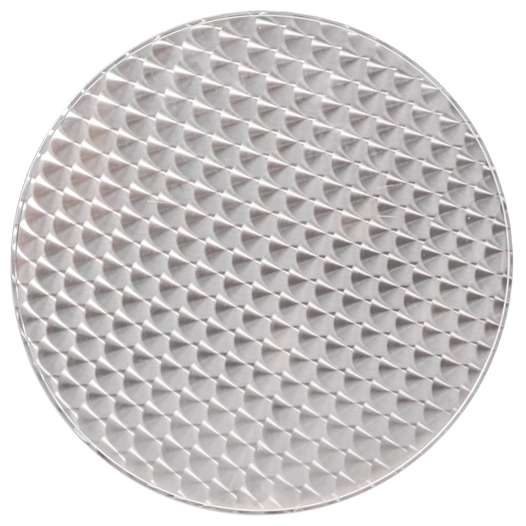 Tavolo da Bar per Esterni Regolabile Ø59,5x70/114,5cm Alluminio - homemem39