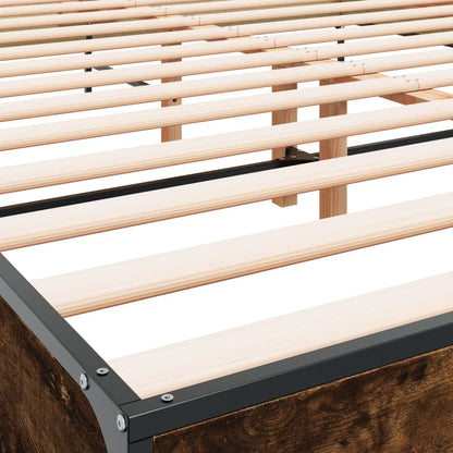 Giroletto Rovere Fumo 140x190 cm in Legno Multistrato Metallo | homemem39