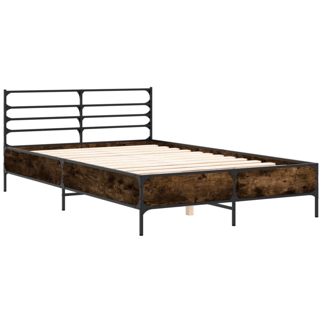 Giroletto Rovere Fumo 140x200 cm in Legno Multistrato Metallo | homemem39