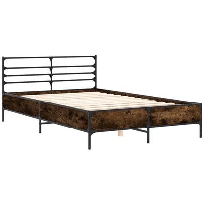 Giroletto Rovere Fumo 140x200 cm in Legno Multistrato Metallo | homemem39