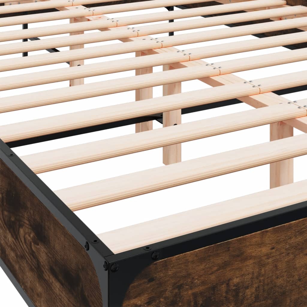Giroletto Rovere Fumo 150x200 cm in Legno Multistrato Metallo | homemem39
