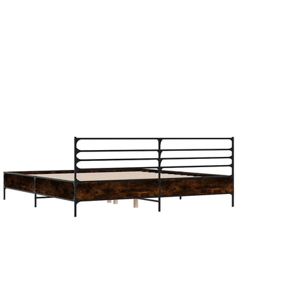 Giroletto Rovere Marrone 140x190cm in Legno Multistrato Metallo | homemem39