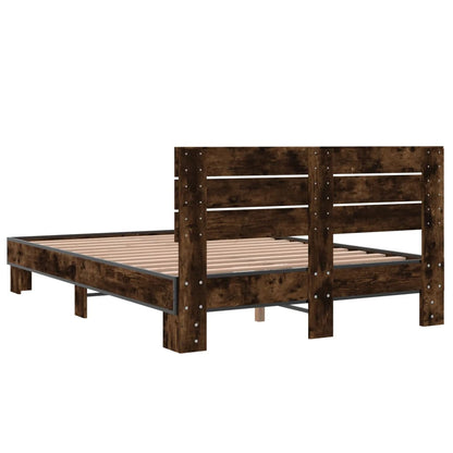 Giroletto Rovere Fumo 120x200 cm in Legno Multistrato Metallo | homemem39