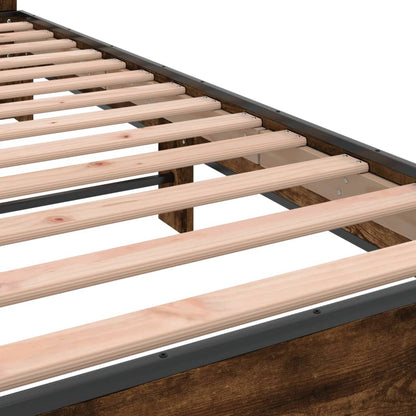 Giroletto Rovere Fumo 120x200 cm in Legno Multistrato Metallo | homemem39