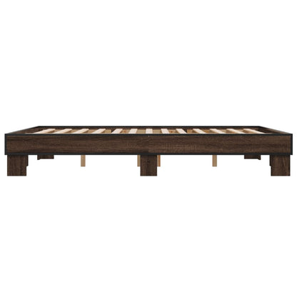 Giroletto Rovere Marrone 150x200cm in Legno Multistrato Metallo | homemem39