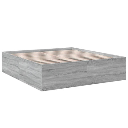 Giroletto Grigio Sonoma 200x200 cm in Legno Multistrato - homemem39