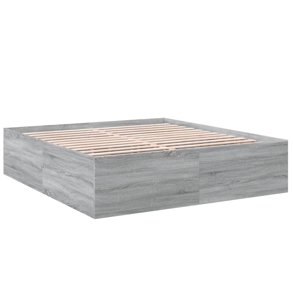 Giroletto Grigio Sonoma 200x200 cm in Legno Multistrato - homemem39