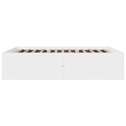 Giroletto Bianco 160x200 cm in Legno Multistrato | homemem39