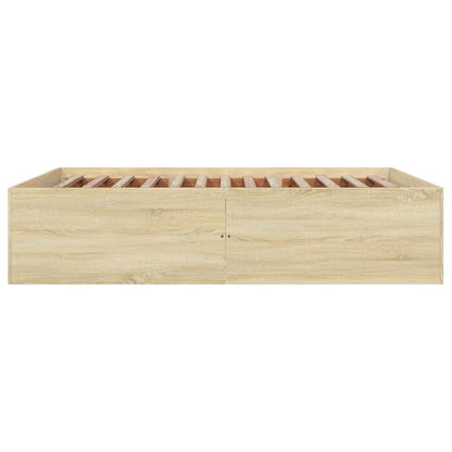 Giroletto Rovere Sonoma 160x200 cm in Legno Multistrato | homemem39