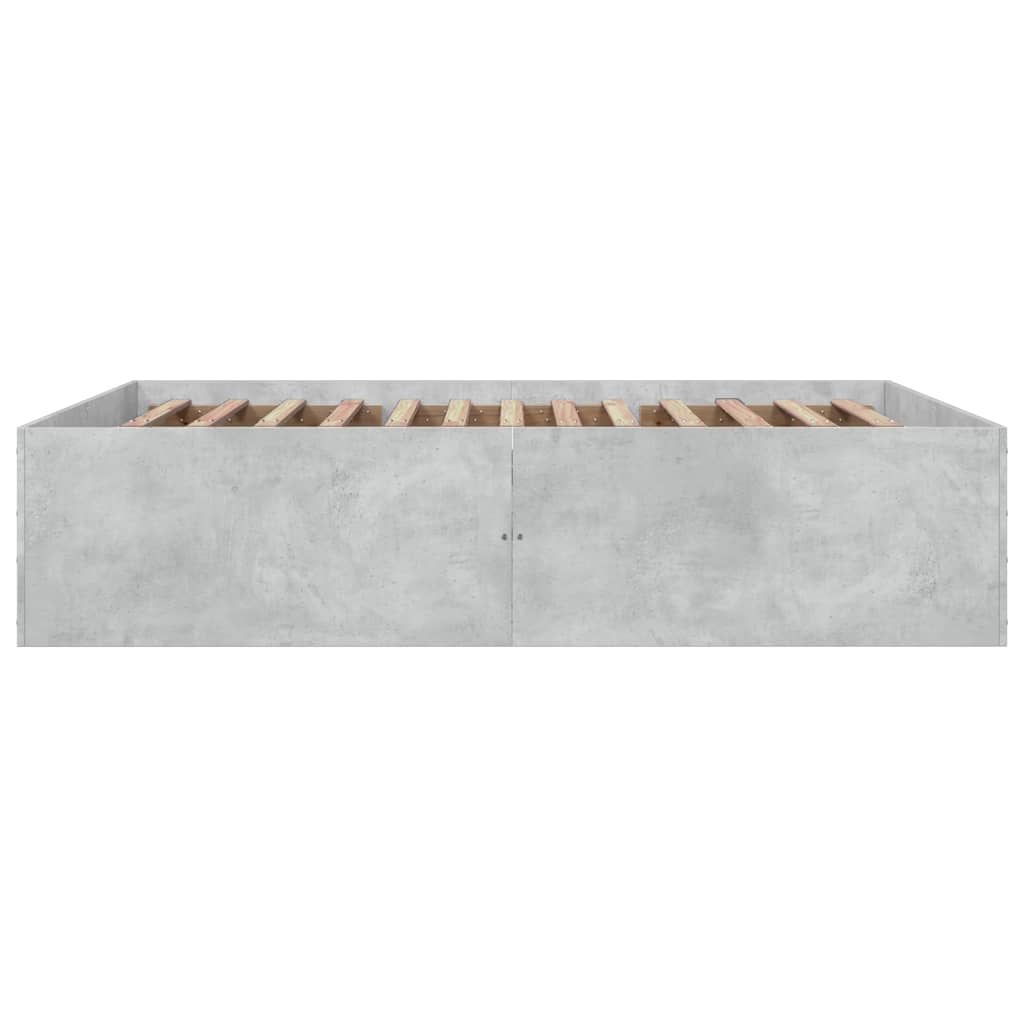 Giroletto Grigio Cemento 160x200 cm in Legno Multistrato - homemem39