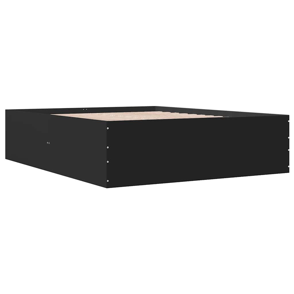 Giroletto Nero 150x200 cm in Legno Multistrato | homemem39