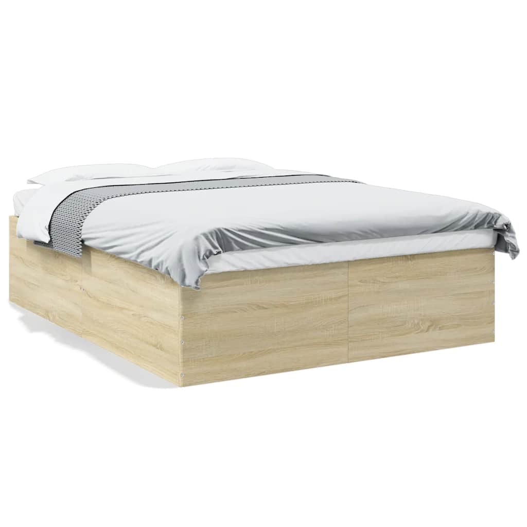 Giroletto Rovere Sonoma 150x200 cm in Legno Multistrato | homemem39