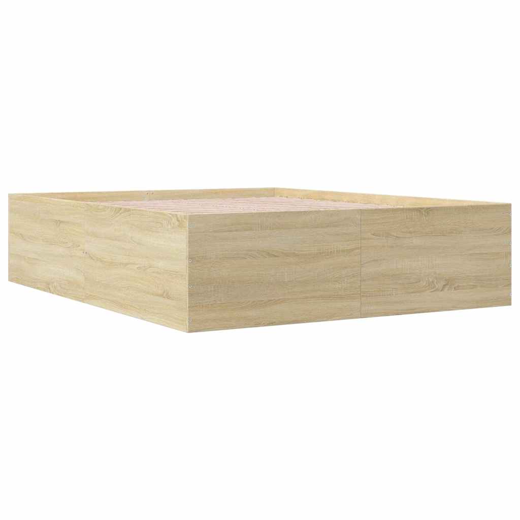 Giroletto Rovere Sonoma 150x200 cm in Legno Multistrato | homemem39