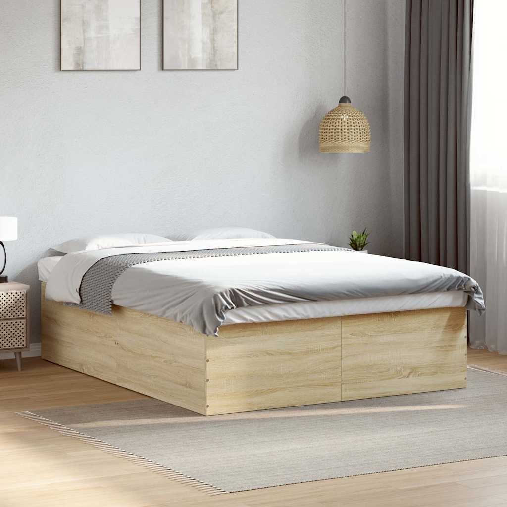 Giroletto Rovere Sonoma 150x200 cm in Legno Multistrato | homemem39
