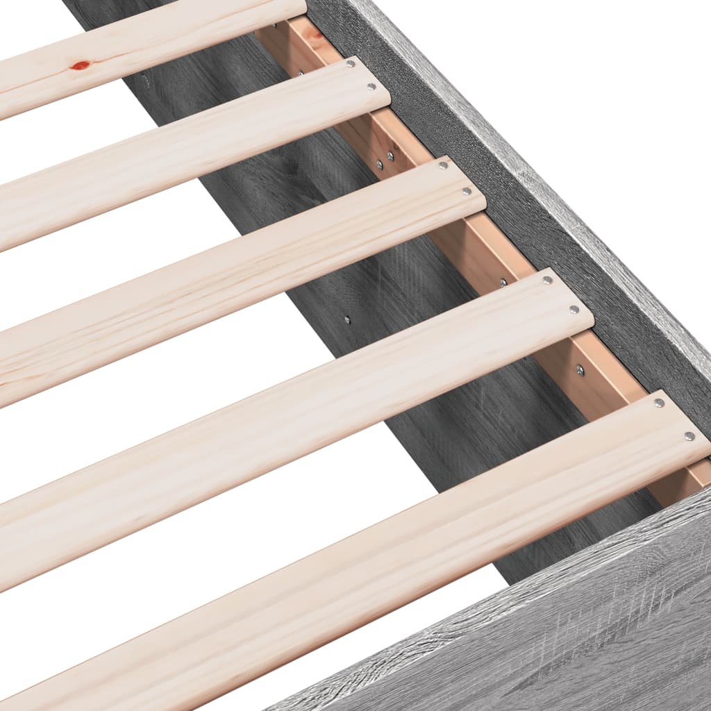 Giroletto Grigio Sonoma 140x200 cm in Legno Multistrato | homemem39