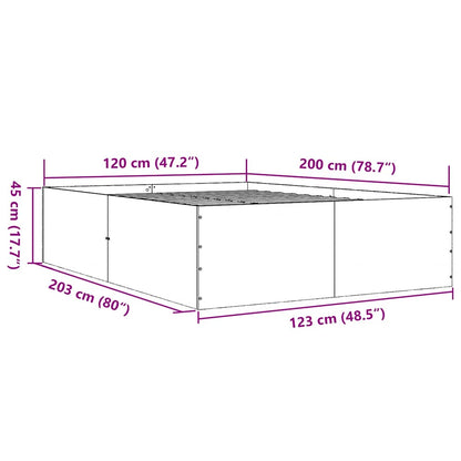 Giroletto Rovere Fumo 120x200 cm in Legno Multistrato | homemem39