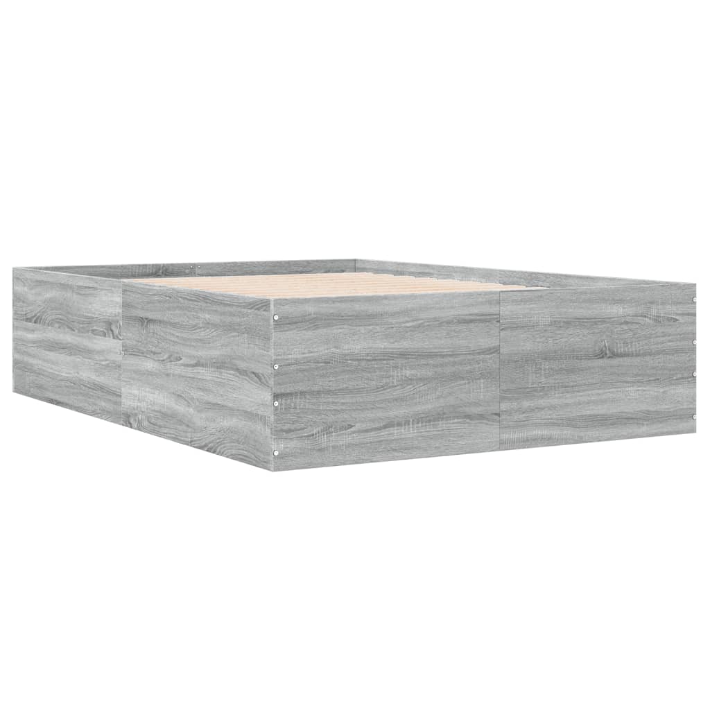 Giroletto Grigio Sonoma 140x190 cm in Legno Multistrato - homemem39