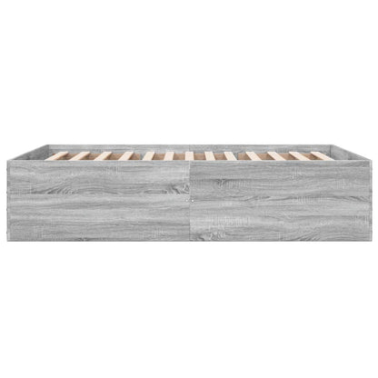 Giroletto Grigio Sonoma 140x190 cm in Legno Multistrato - homemem39