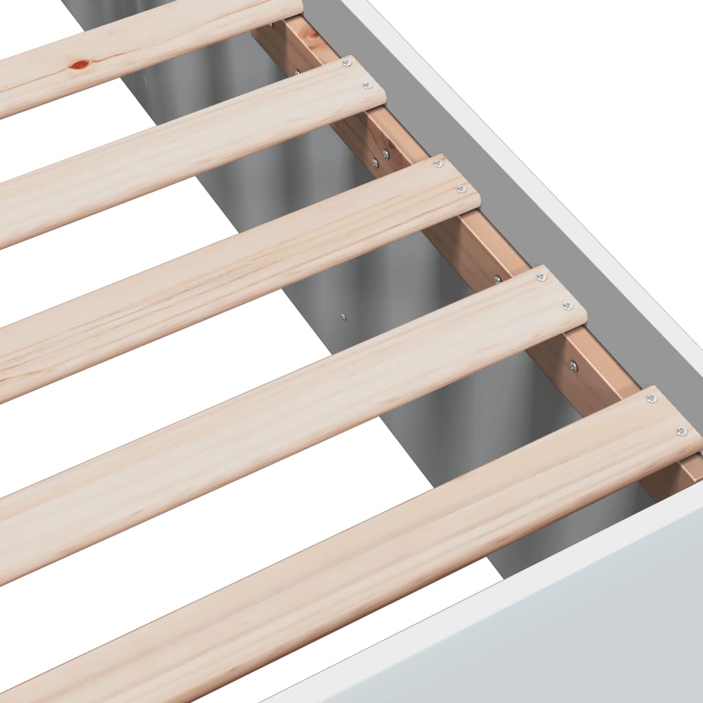 Giroletto Bianco 135x190 cm in Legno Multistrato | homemem39