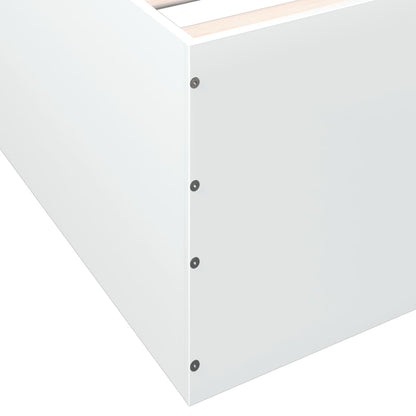 Giroletto Bianco 135x190 cm in Legno Multistrato | homemem39