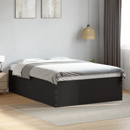 Giroletto Nero 135x190 cm in Legno Multistrato | homemem39