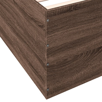 Giroletto Rovere Marrone 135x190 cm in Legno Multistrato | homemem39