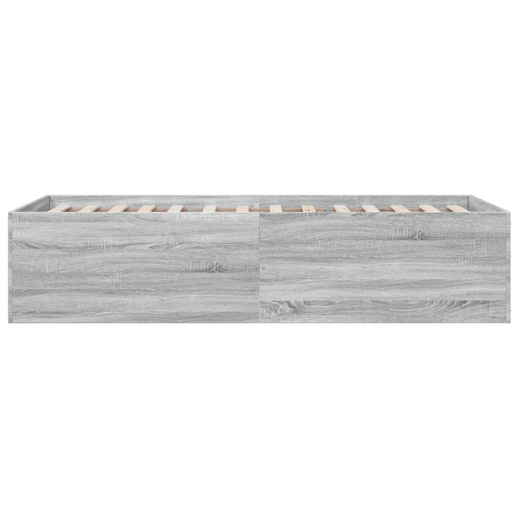 Giroletto Grigio Sonoma 90x200 cm in Legno Multistrato