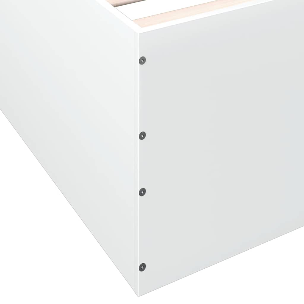Giroletto Bianco 90x190 cm in Legno Multistrato | homemem39