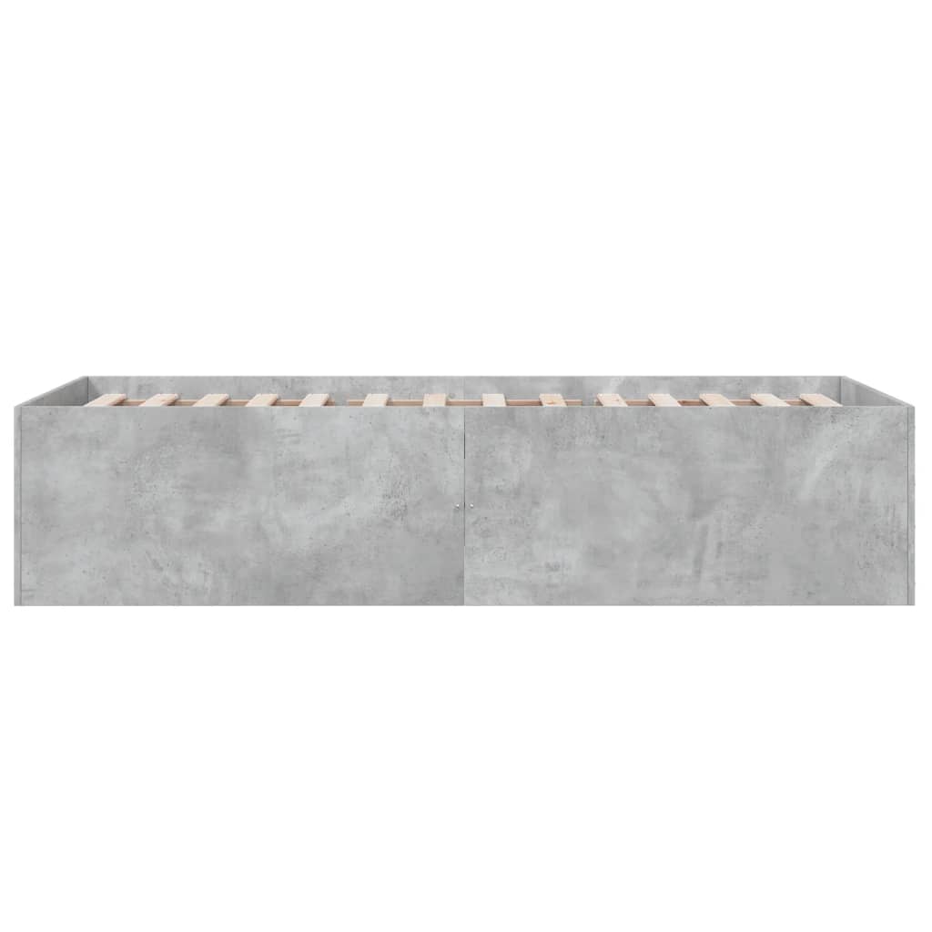 Giroletto Grigio Cemento 90x190 cm in Legno Multistrato | homemem39