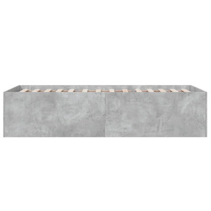 Giroletto Grigio Cemento 90x190 cm in Legno Multistrato | homemem39