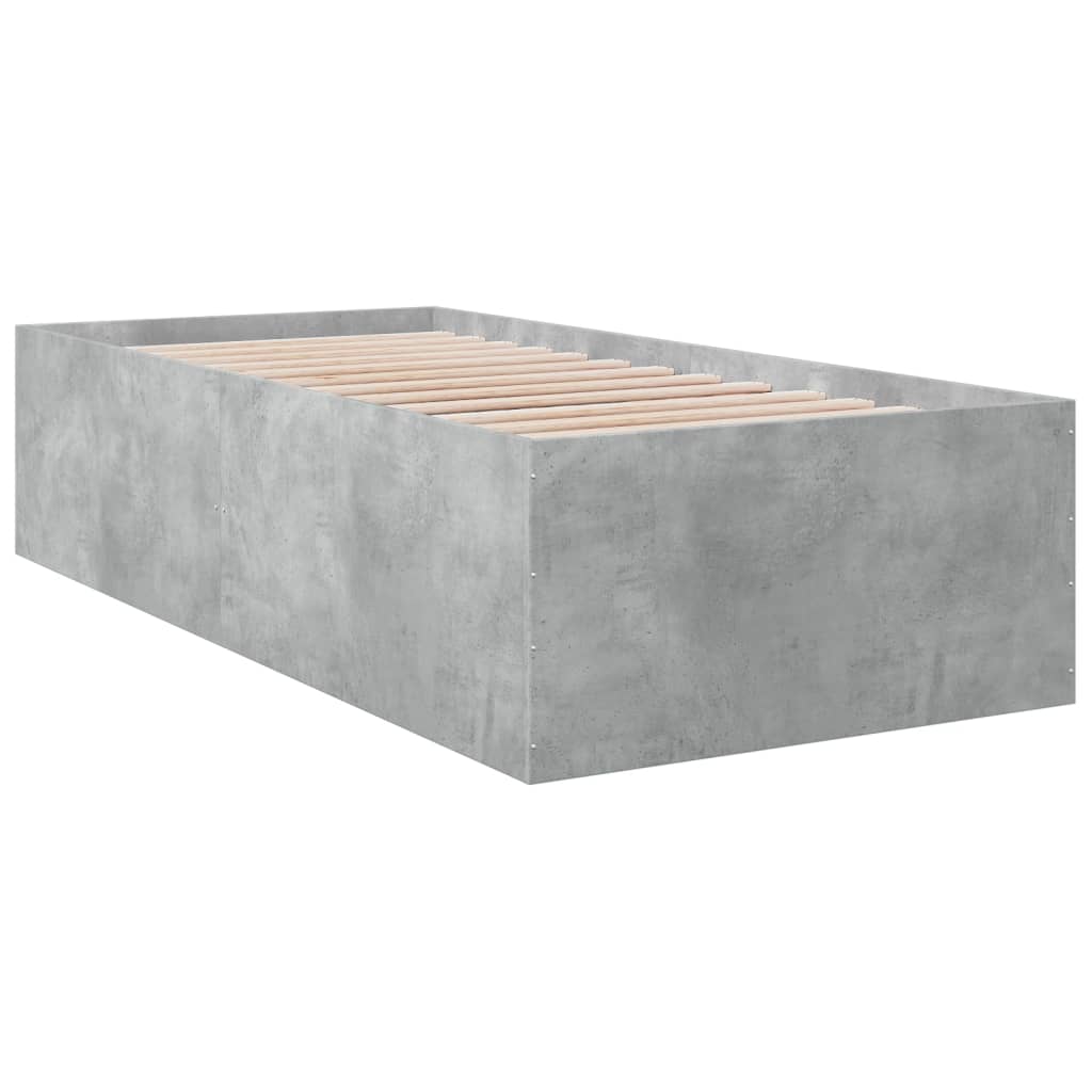 Giroletto Grigio Cemento 90x190 cm in Legno Multistrato | homemem39